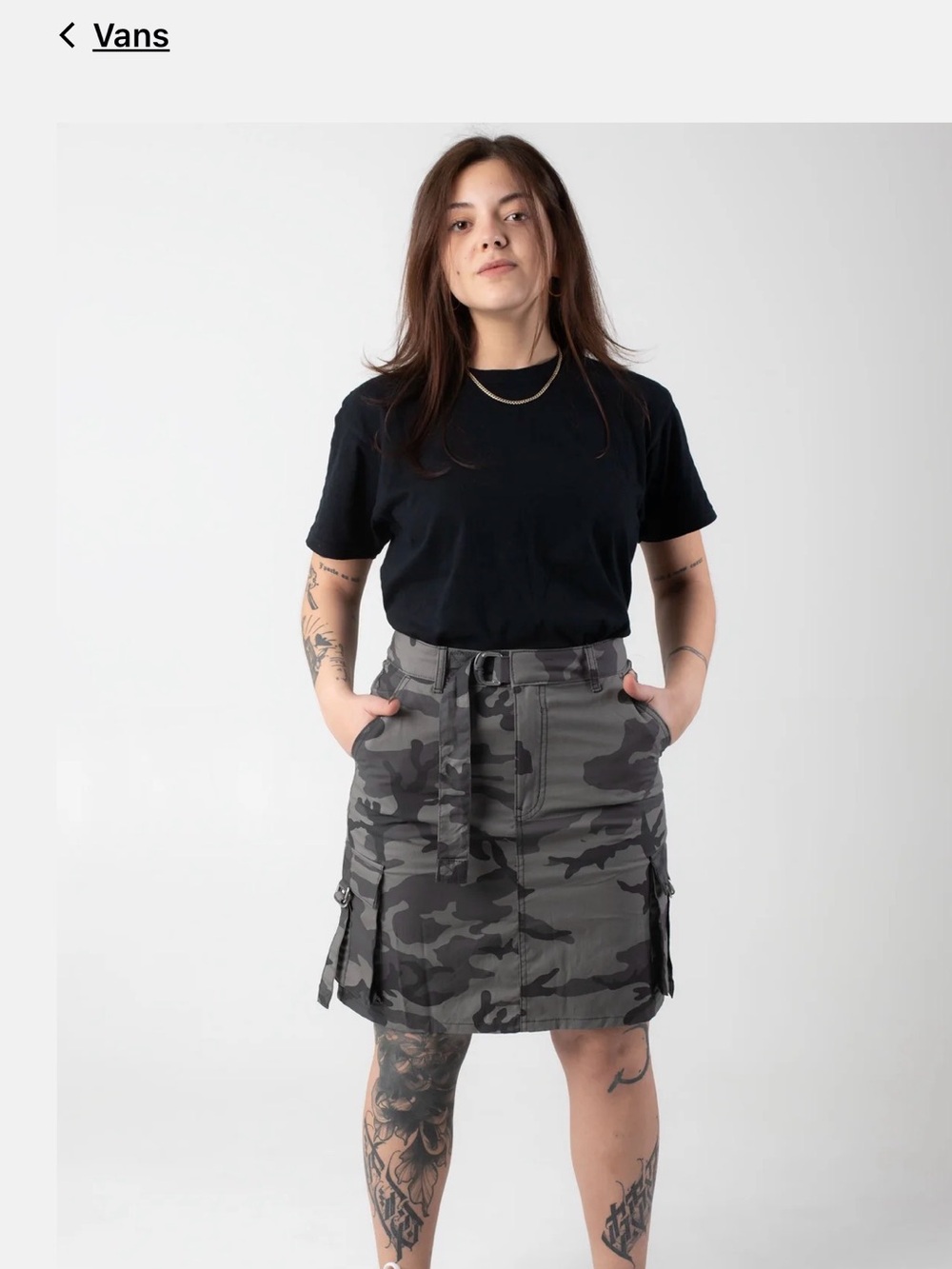 Vans Cobra Cargo Skirt size 26